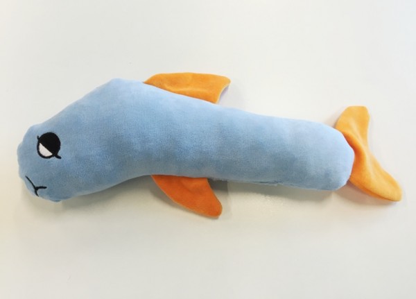 Mini Fisch, hellblau, ca. 35cm lang